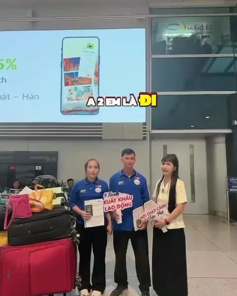 Lao động KPV chia sẻ cảm nhận tại sân bay Tân Sơn Nhất